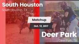 Matchup: South Houston High vs. Deer Park  2017