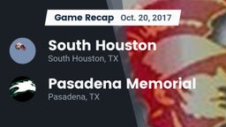 Recap: South Houston  vs. Pasadena Memorial  2017