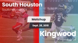 Matchup: South Houston High vs. Kingwood  2018