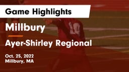 Millbury  vs Ayer-Shirley Regional  Game Highlights - Oct. 25, 2022