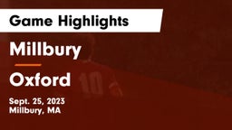 Millbury  vs Oxford Game Highlights - Sept. 25, 2023