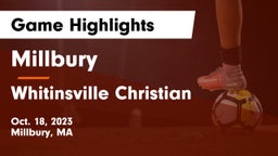 Millbury  vs Whitinsville Christian Game Highlights - Oct. 18, 2023