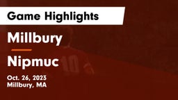 Millbury  vs Nipmuc Game Highlights - Oct. 26, 2023