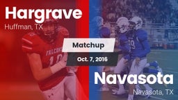 Matchup: Hargrave  vs. Navasota 2016