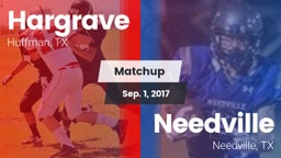 Matchup: Hargrave  vs. Needville  2017