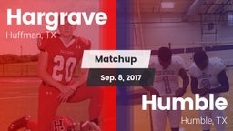 Matchup: Hargrave  vs. Humble  2017