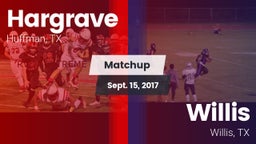 Matchup: Hargrave  vs. Willis  2017