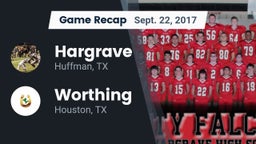 Recap: Hargrave  vs. Worthing  2017