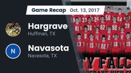 Recap: Hargrave  vs. Navasota  2017