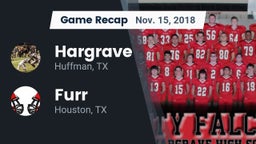 Recap: Hargrave  vs. Furr  2018