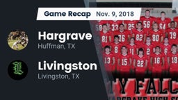 Recap: Hargrave  vs. Livingston  2018