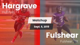 Matchup: Huffman  vs. Fulshear  2019