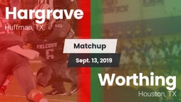 Matchup: Huffman  vs. Worthing  2019