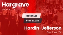 Matchup: Huffman  vs. Hardin-Jefferson  2019