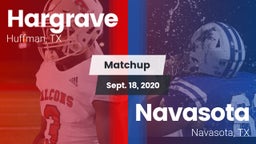 Matchup: Hargrave  vs. Navasota  2020