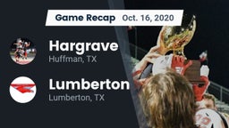 Recap: Hargrave  vs. Lumberton  2020