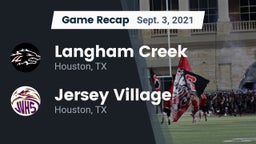 Recap: Langham Creek  vs. Jersey Village  2021