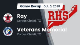 Recap: Ray  vs. Veterans Memorial  2018
