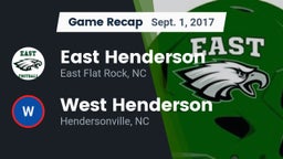 Recap: East Henderson  vs. West Henderson  2017
