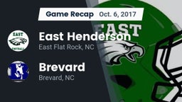 Recap: East Henderson  vs. Brevard  2017