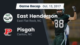 Recap: East Henderson  vs. Pisgah  2017