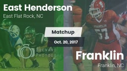 Matchup: East Henderson High vs. Franklin  2017