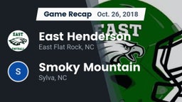 Recap: East Henderson  vs. Smoky Mountain  2018