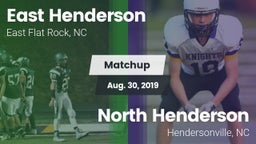 Matchup: East Henderson High vs. North Henderson  2019