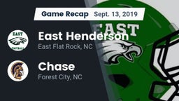Recap: East Henderson  vs. Chase  2019