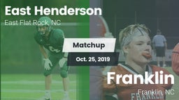 Matchup: East Henderson High vs. Franklin  2019