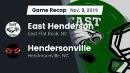 Recap: East Henderson  vs. Hendersonville  2019