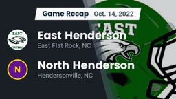 Recap: East Henderson  vs. North Henderson  2022