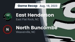 Recap: East Henderson  vs. North Buncombe  2023