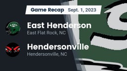 Recap: East Henderson  vs. Hendersonville  2023