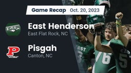 Recap: East Henderson  vs. Pisgah  2023