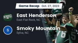 Recap: East Henderson  vs. Smoky Mountain  2023