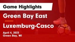 Green Bay East  vs Luxemburg-Casco  Game Highlights - April 4, 2023
