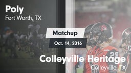 Matchup: Poly  vs. Colleyville Heritage  2016
