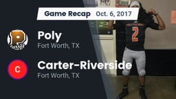 Recap: Poly  vs. Carter-Riverside  2017