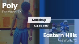 Matchup: Poly  vs. Eastern Hills  2017