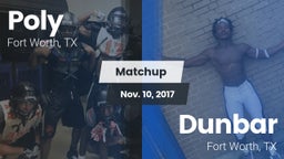 Matchup: Poly  vs. Dunbar  2017