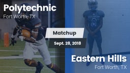 Matchup: Poly  vs. Eastern Hills  2018