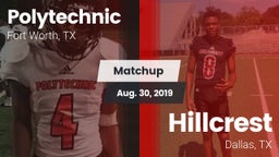Matchup: Polytechnic High Sch vs. Hillcrest  2019