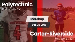 Matchup: Polytechnic High Sch vs. Carter-Riverside  2019