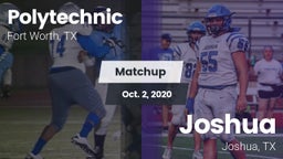 Matchup: Polytechnic High Sch vs. Joshua  2020