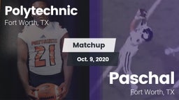 Matchup: Polytechnic High Sch vs. Paschal  2020