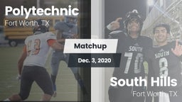 Matchup: Polytechnic High Sch vs. South Hills  2020