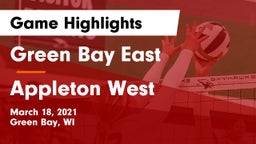 Green Bay East  vs Appleton West  Game Highlights - March 18, 2021