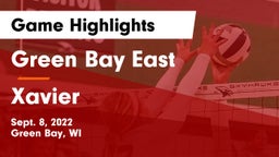 Green Bay East  vs Xavier  Game Highlights - Sept. 8, 2022