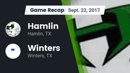 Recap: Hamlin  vs. Winters  2017